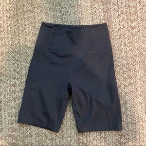 Girlfriend Collective High Rise Bike Short | Gray | Size Small